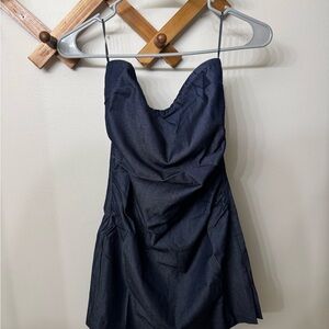Elegant Black Spaghetti Strap Dress